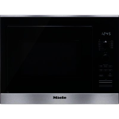 Miele M6022SC 50cm Built In Microwave Oven and Grill in Clean Steel Miele M6022SC 50cm Built In Microwave Oven and Grill in Clean Steel